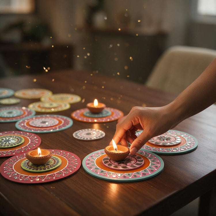 Tealight Coasters